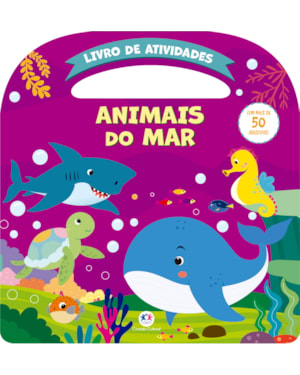 Animais do mar - Atividades e mais de 50 adesivos