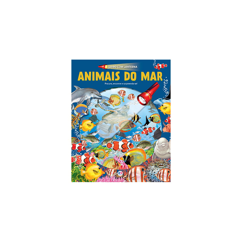 Animais do mar - Livro com lanterna