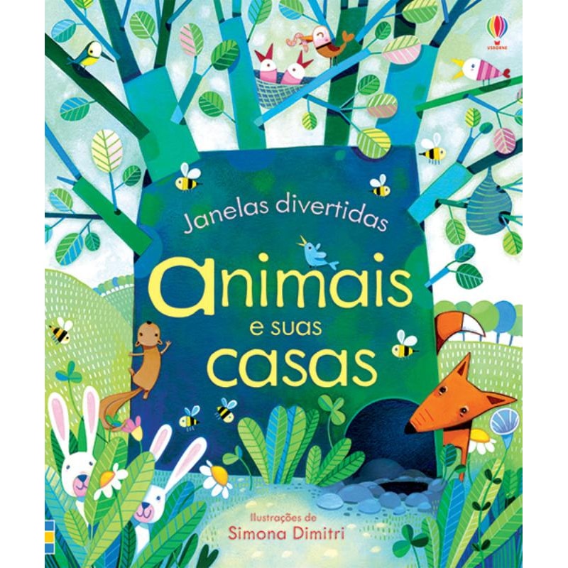 ANIMAIS E SUAS CASAS : JANELAS DIVERTIDAS