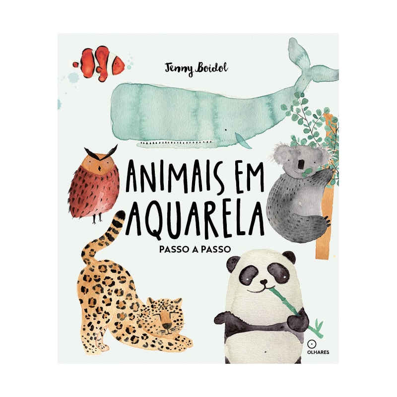 ANIMAIS EM AQUARELA: PASSO A PASSO