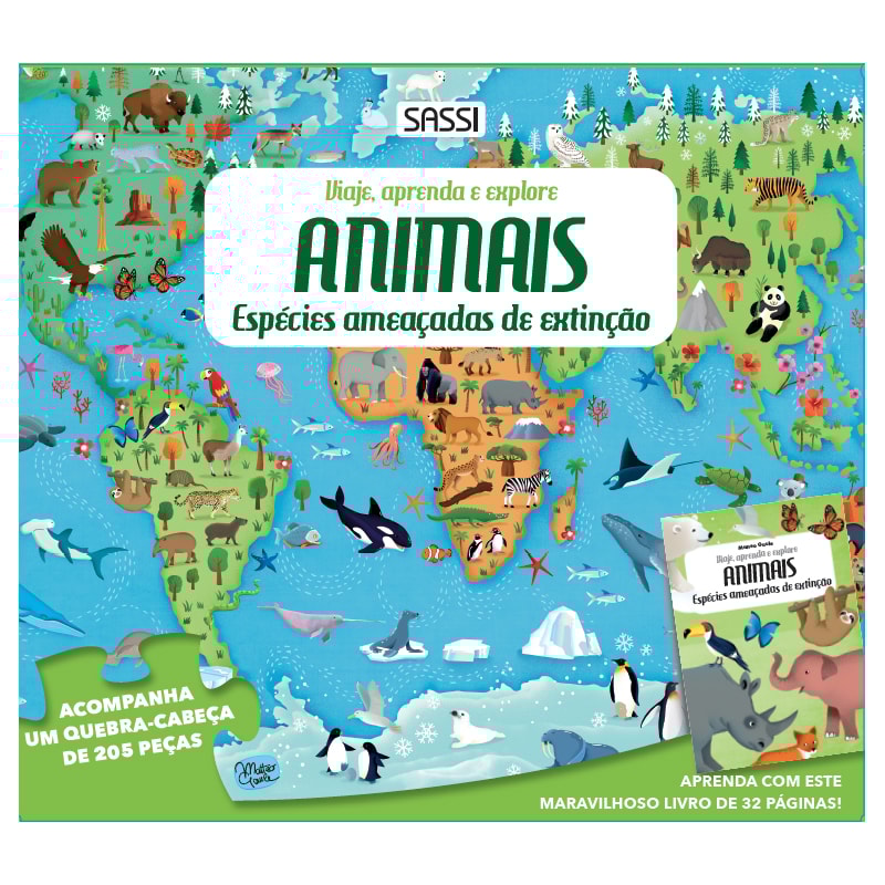 ANIMAIS - ESPÉCIES AMEAÇADAS DE EXTINÇÃO: VIAJE, CONHEÇA E EXPLORE