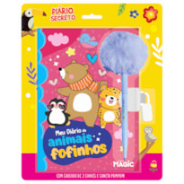 ANIMAIS FOFINHOS - LIVRO DIÁRIO SECRETO