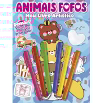 ANIMAIS FOFOS MEU LIVRO ARTÍSTICO