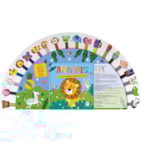 ANIMAIS - LIVRO COM ATIVIDADES E DESENHOS PARA COLORIR