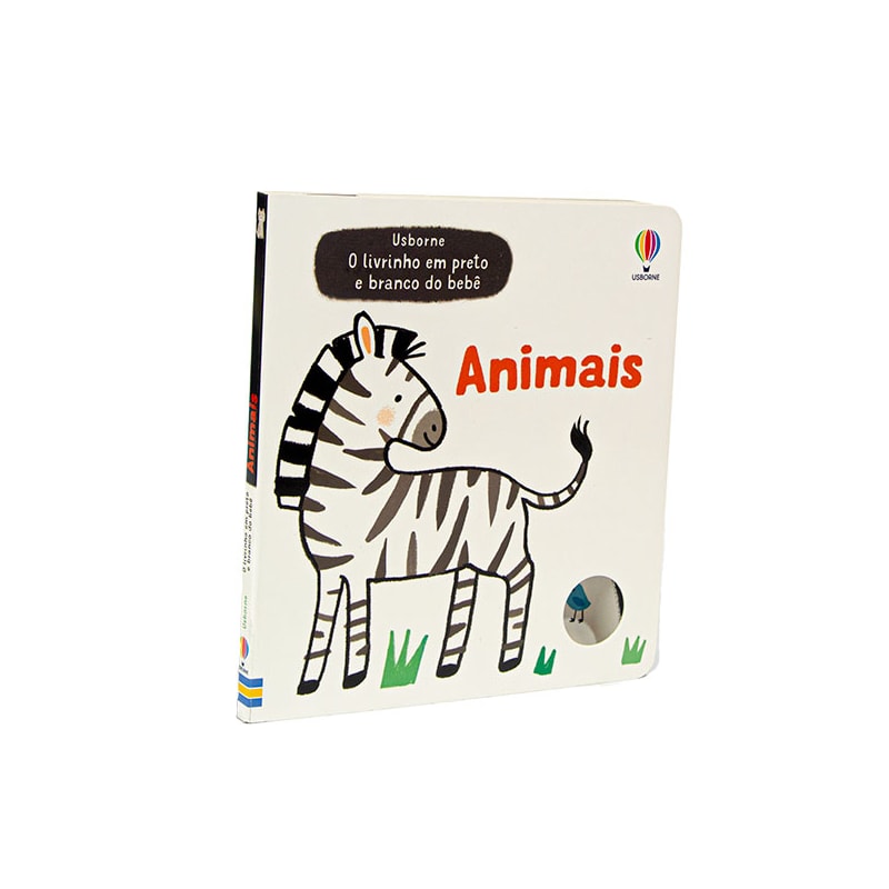 ANIMAIS: O LIVRINHO EM PRETO E BRANCO DO BEBÊ
