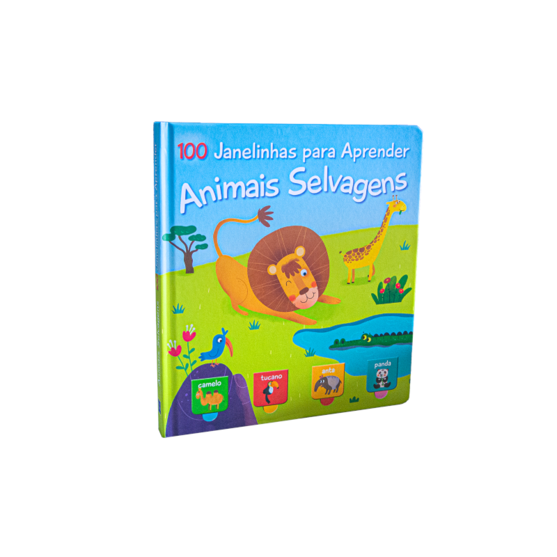 ANIMAIS SELVAGENS: 100 JANELINHAS PARA APRENDER