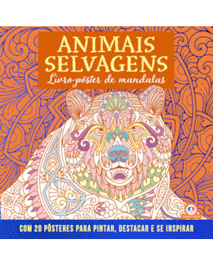 Animais selvagens - 20 pôsteres para pintar