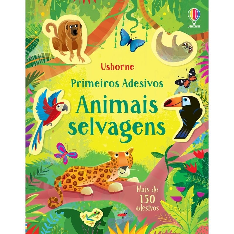 ANIMAIS SELVAGENS: PRIMEIROS ADESIVOS