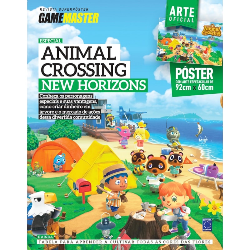 ANIMAL CROSSING NEW HORIZONS - SUPERPÔSTER GAME MASTER