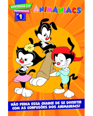 ANIMANIACS REVISTA EM QUADRINHOS EDIÇÃO 01