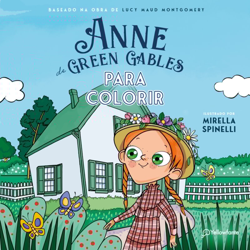 ANNE DE GREEN GABLES PARA COLORIR