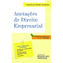 ANOTAÇÕES DE DIREITO EMPRESARIAL ANOTAÇÕES DE DIREITO EMPRESARIAL