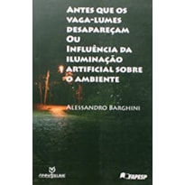 ANTES QUE OS VAGA-LUMES DESAPARECAM OU INFLUENCIA DA ILUMINACAO ARTIFICIAL - 1