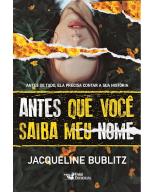 ANTES QUE VOCÊ SAIBA MEU NOME