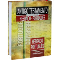 ANTIGO TESTAMENTO INTERLINEAR HEBRAICO-PORTUGUÊS VOLUME 3: EDIÇÃO ACADÊMICA