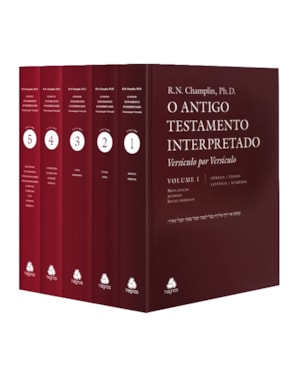 Antigo Testamento Interpretado: 5 Volumes