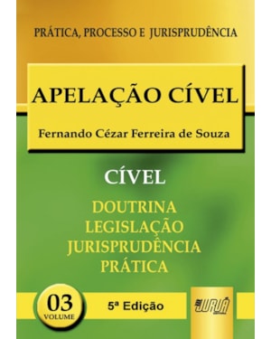 APELAÇÃO CÍVEL - PRÁTICA, PROCESSO E JURISPRUDÊNCIA - PPJ CÍVEL