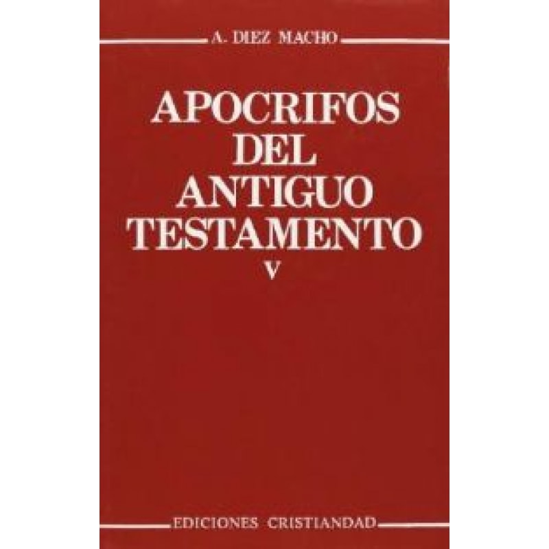 APOCRIFOS DEL ANTIGUO TESTAMENTO V  - 1ª