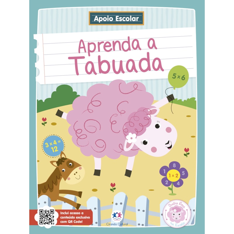 Apoio Escolar - Aprenda a Tabuada: Ovelha Rosa na Escola
