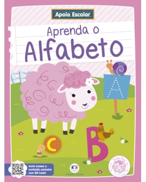 APOIO ESCOLAR - APRENDA O ALFABETO: OVELHA ROSA NA ESCOLA