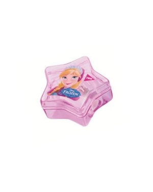 APONTADOR TRIS COM DEPOSITO FROZEN CORACAO ROSA
