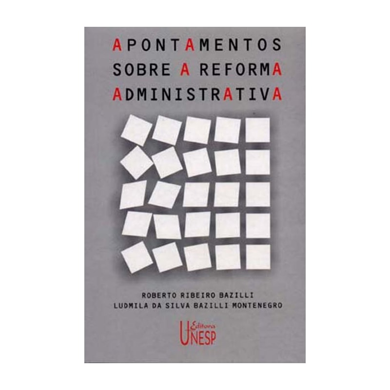 APONTAMENTOS SOBRE A REFORMA ADMINISTRATIVA