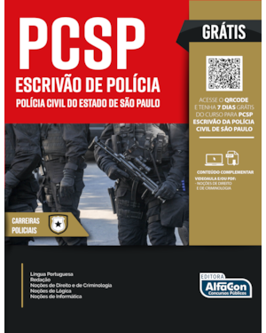 APOSTILA PCSP - ESCRIVÃO DA POLÍCIA CIVIL DO ESTADO DE SÃO PAULO