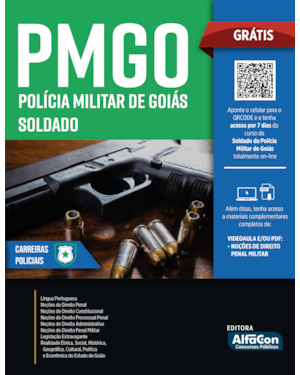 APOSTILA PMGO - SOLDADO DA POLÍCIA MILITAR DE GOIÁS