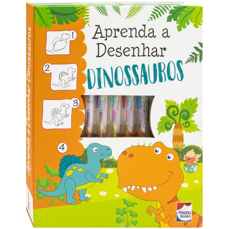APRENDA A DESENHAR: DINOSSAUROS