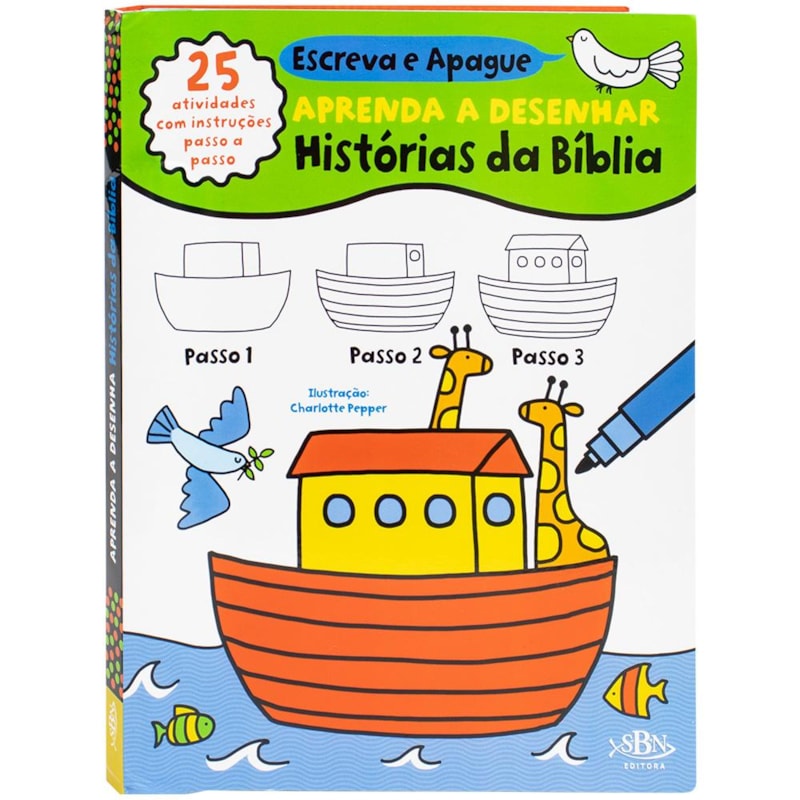 APRENDA A DESENHAR HISTÓRIAS DA BÍBLIA