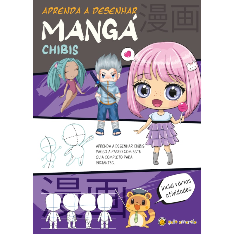 Aprenda a desenhar mangá - chibis