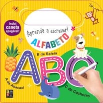 APRENDA A ESCREVER! ALFABETO