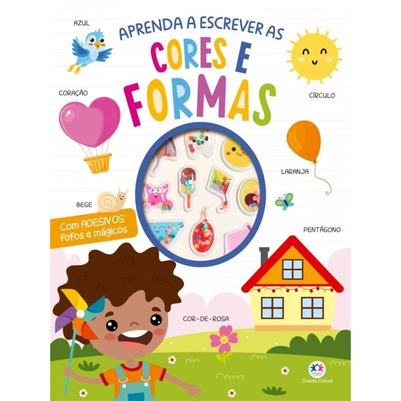 APRENDA A ESCREVER AS CORES E FORMAS
