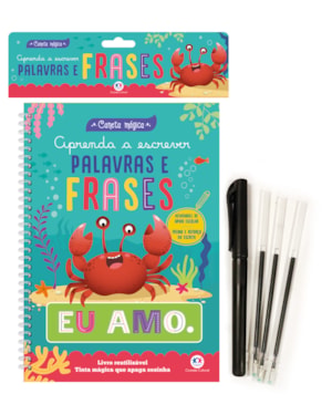 APRENDA A ESCREVER - PALAVRAS E FRASES