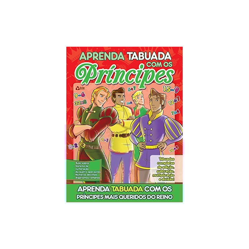 APRENDA A TABUADA COM OS PRÍNCIPES