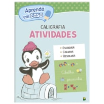 APRENDA EM CASA CALIGRAFIA: ATIVIDADES