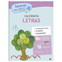 APRENDA EM CASA CALIGRAFIA: LETRAS