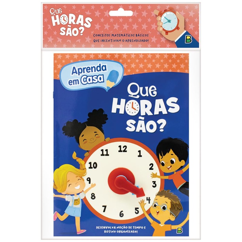 APRENDA EM CASA - QUE HORAS SÃO?