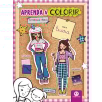 APRENDENDO A COLORIR COM A LUARA