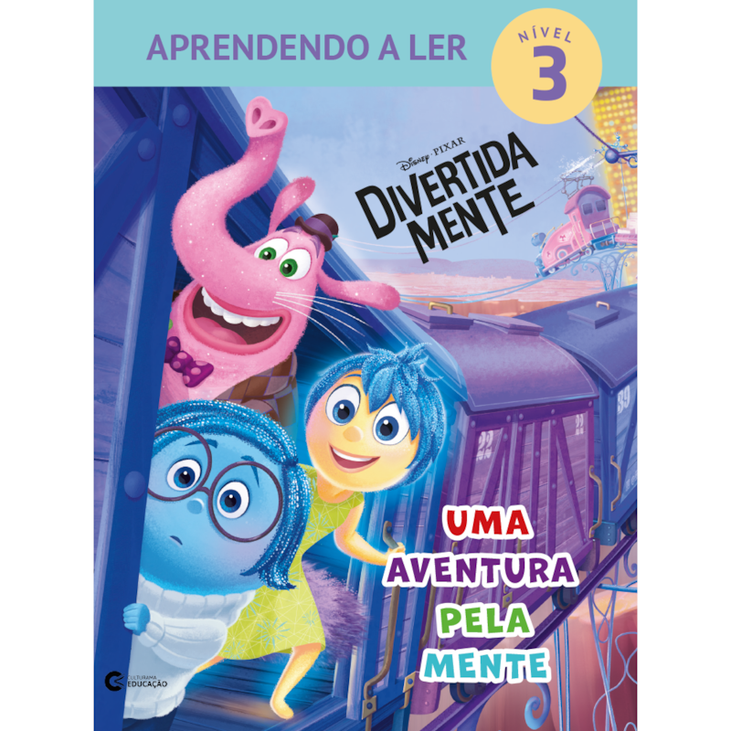 APRENDENDO A LER NÍVEL 3 - DIVERTIDA MENTE - UMA AVENTURA PELA MENTE