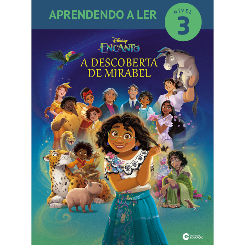 APRENDENDO A LER NÍVEL 3 - ENCANTO - A DESCOBERTA DE MIRABEL