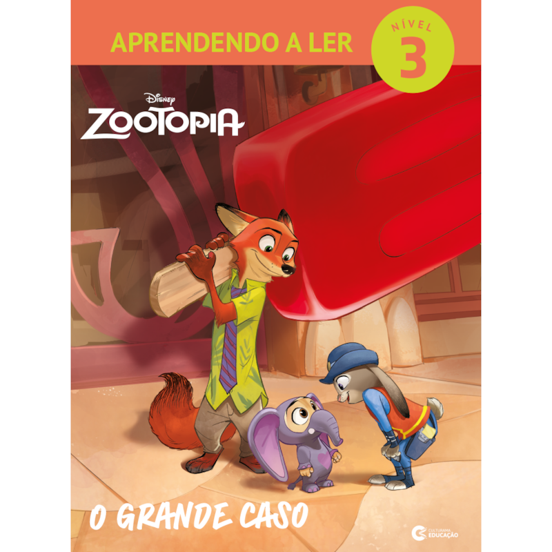 APRENDENDO A LER NÍVEL 3 - ZOOTOPIA - O GRANDE CASO