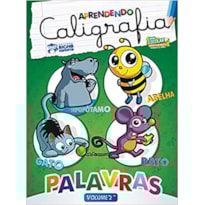 APRENDENDO CALIGRAFIA 2 - PALAVRAS - 1ª