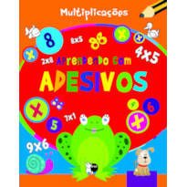 APRENDENDO COM ADESIVOS - MULTIPLICAÇÕES