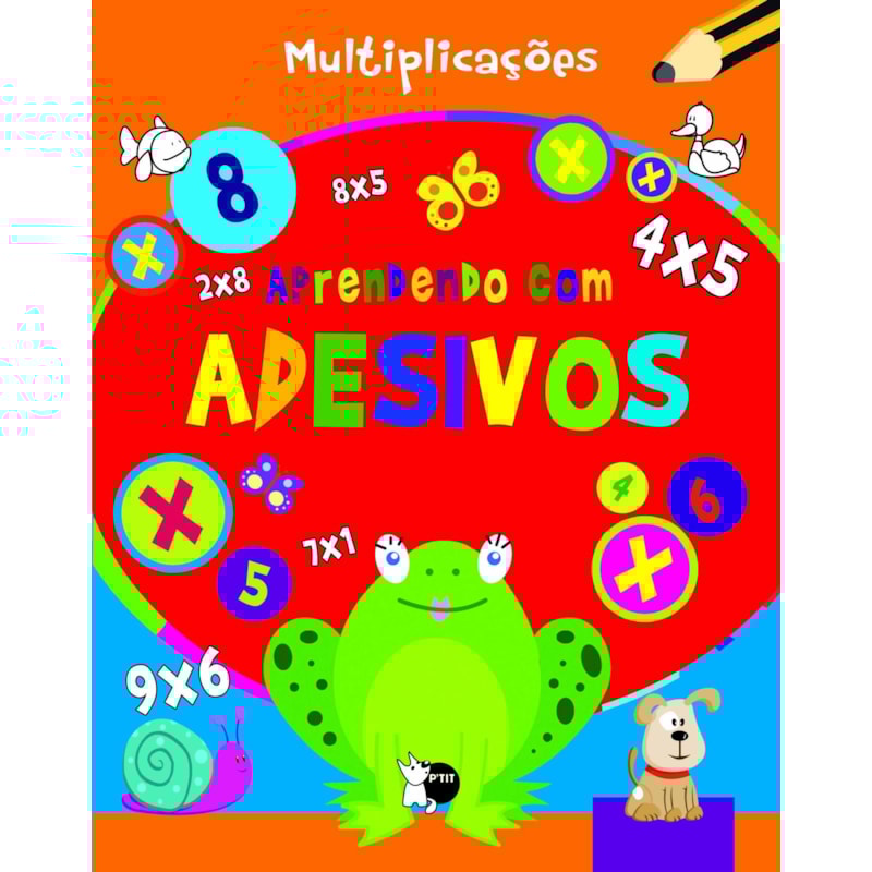 APRENDENDO COM ADESIVOS - MULTIPLICAÇÕES