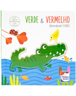 Aprendendo... Cores VERDE & VERMELHO