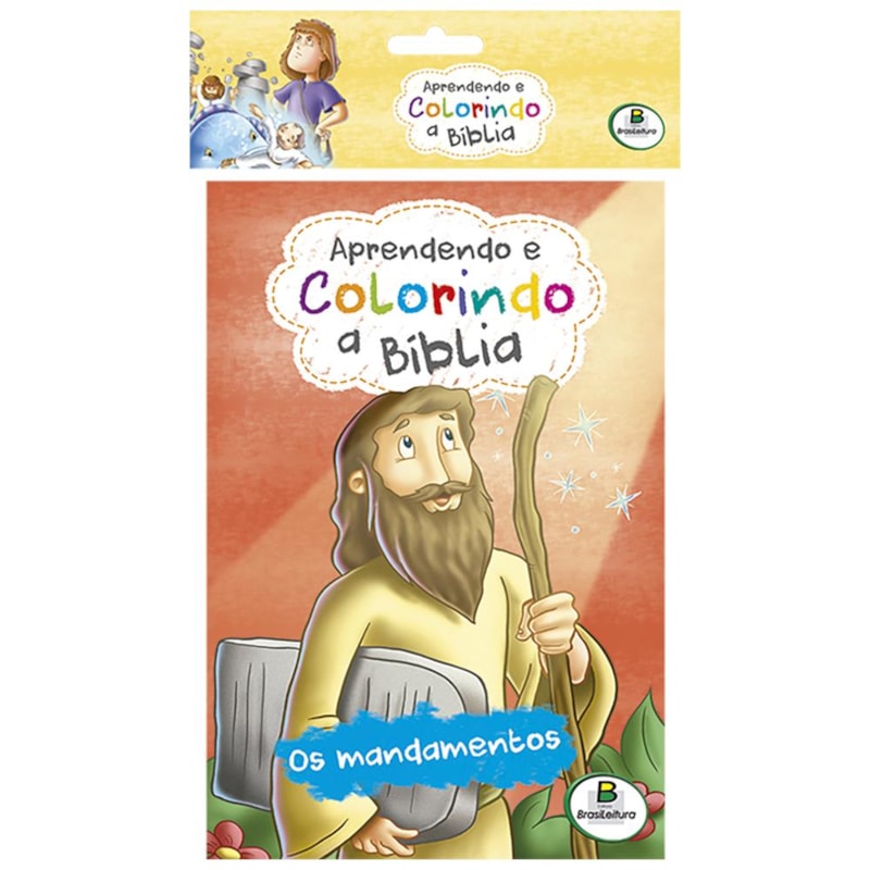 APRENDENDO E COLORINDO A BÍBLIA (ECO) KIT C/10 UNID (I)