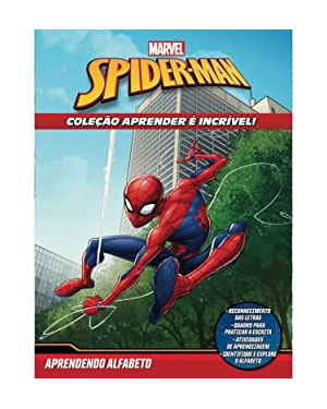 APRENDER É INCRÍVEL MARVEL - HOMEM ARANHA APRENDENDO O ALFABETO