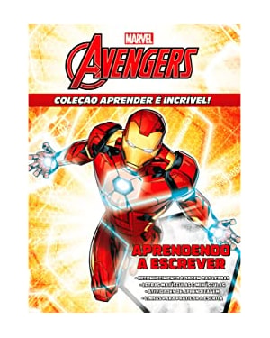 APRENDER É INCRÍVEL MARVEL - VINGADORES APRENDENDO A ESCREVER