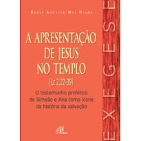 APRESENTAÇÃO DE JESUS NO TEMPLO (A) (LC 2,22-39): O TESTEMUNHO PROFÉTICO DE SIMEÃO E ANA COMO ÍCONE DA HISTÓRIA DA SALVAÇÃO